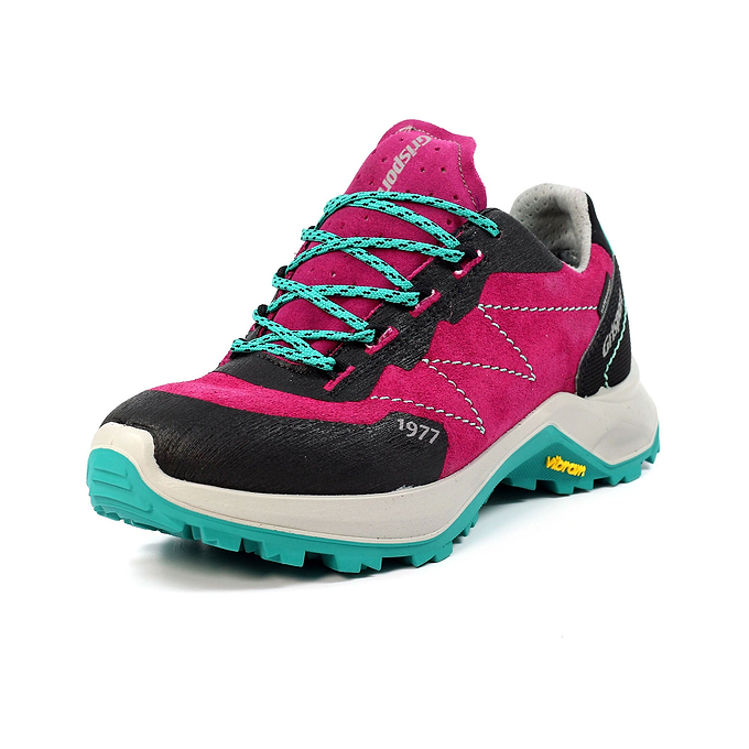 Grisport Lady Tour Waterproof Walking Shoe - Pink