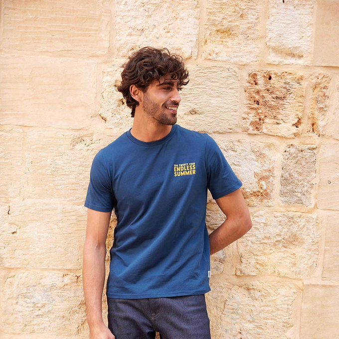 Lalo Mens T-Shirt - Inky Blue