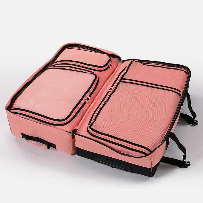 Surfanic Maxim 2.0 100L Roller Bag - Dusty Pink Marl