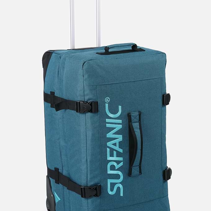 Surfanic Maxim 2.0 100L Roller Bag - Turquoise Marl