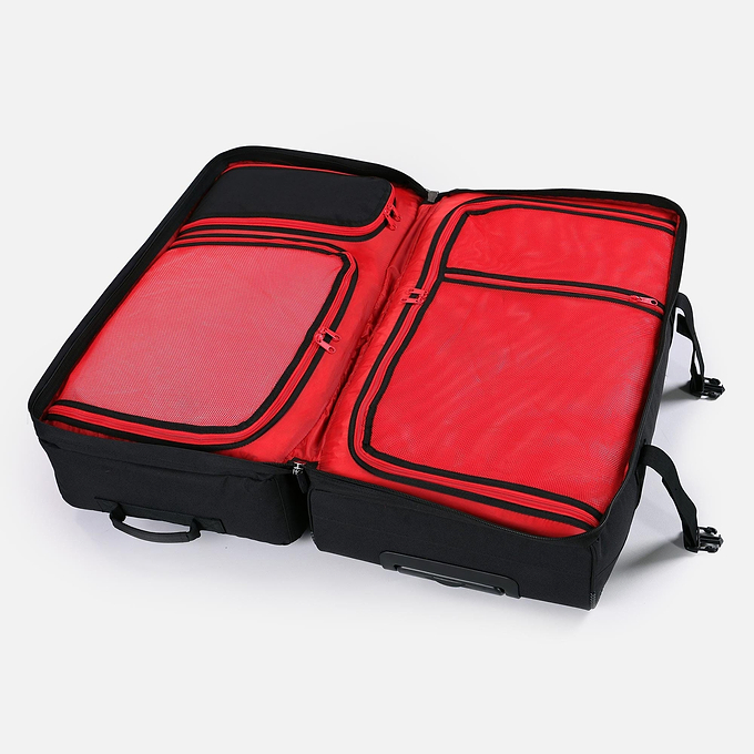 Surfanic Maxim 2.0 120L Roller Bag - Black Marl
