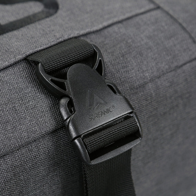 Surfanic Maxim 2.0 120L Roller Bag - Grey Marl