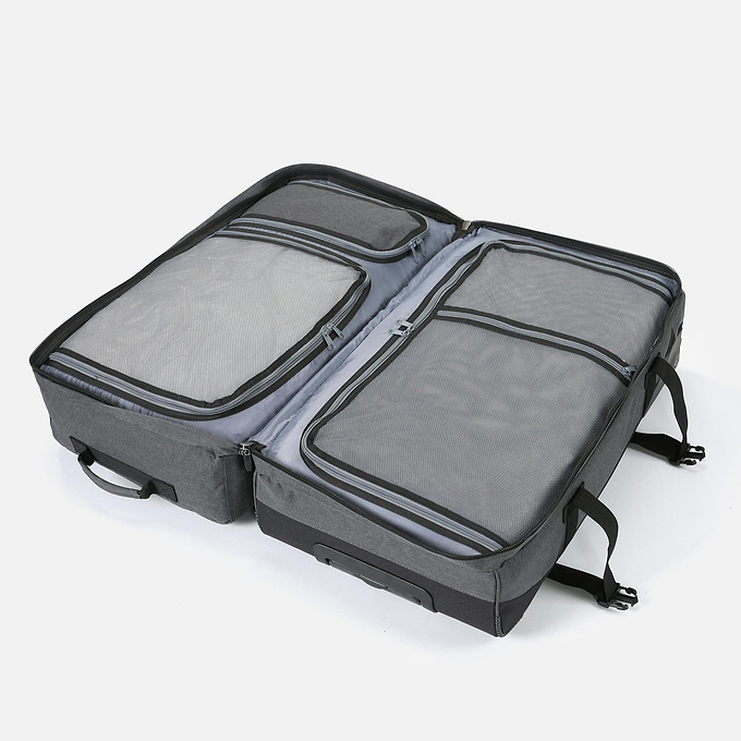 Surfanic Maxim 2.0 120L Roller Bag - Grey Marl