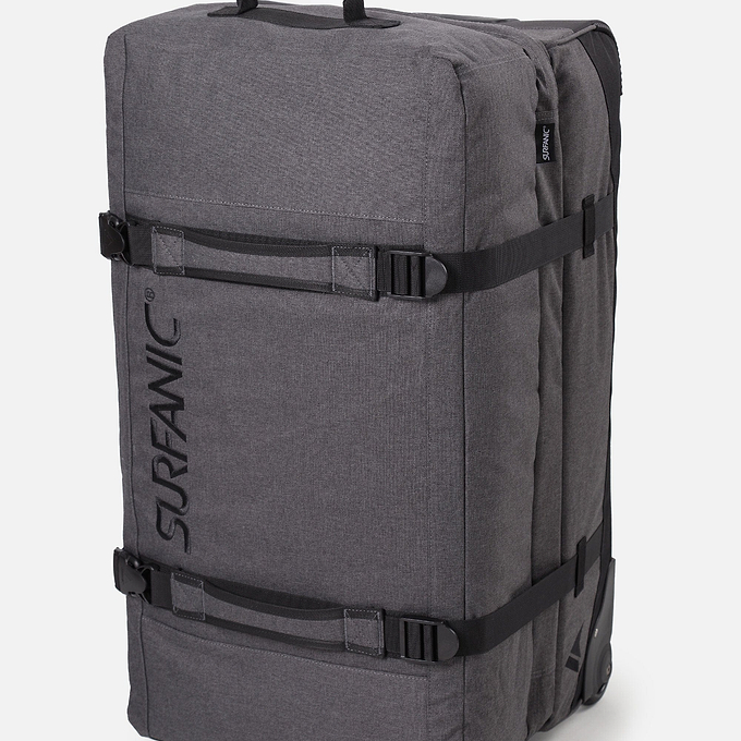 Surfanic Maxim 2.0 120L Roller Bag - Grey Marl