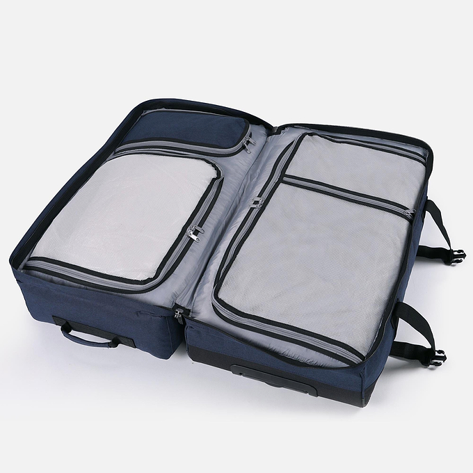 Surfanic Maxim 2.0 120L Roller Bag - Navy Marl