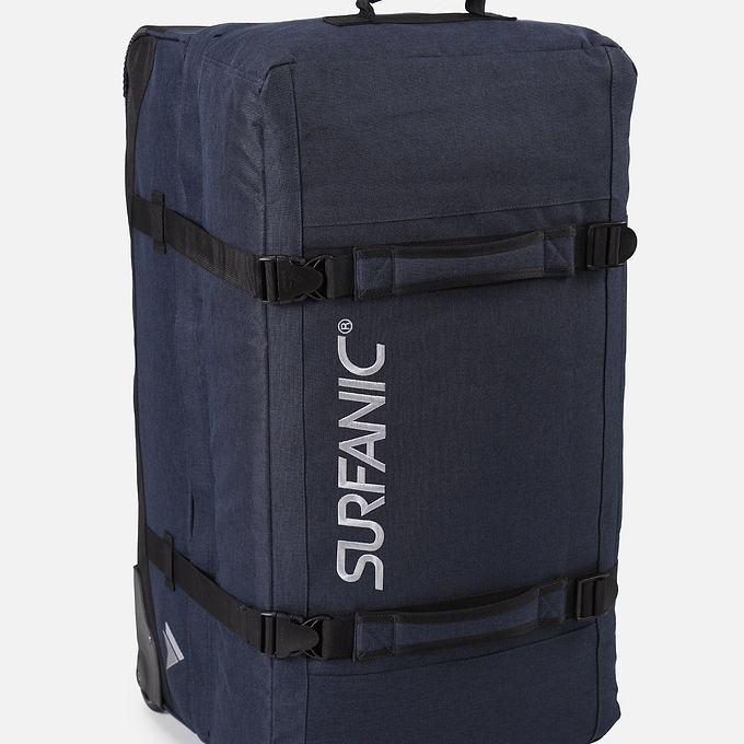 Surfanic Maxim 2.0 120L Roller Bag - Navy Marl