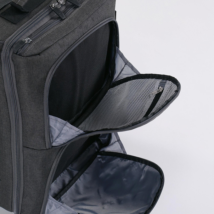 Surfanic Maxim 2.0 40L Roller Bag - Grey Marl
