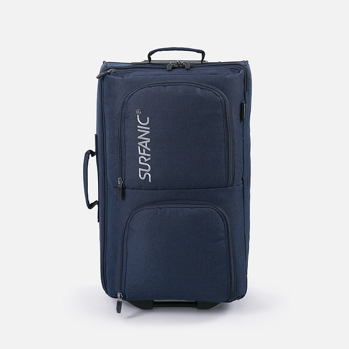 Surfanic Maxim 2.0 40L Roller Bag - Navy Marl
