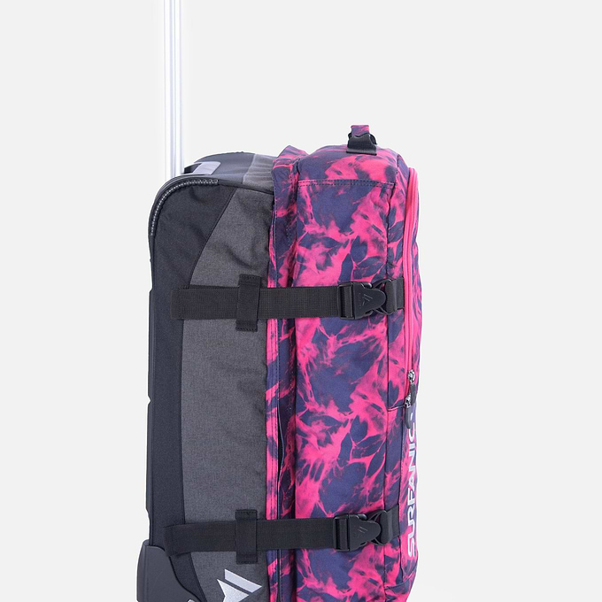 Surfanic Maxim 2.0 70L Roller Bag - Floral Bleach Violet