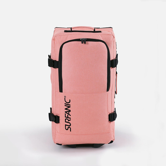 Surfanic Maxim 2.0 70L Roller Bag - Dusty Pink Marl