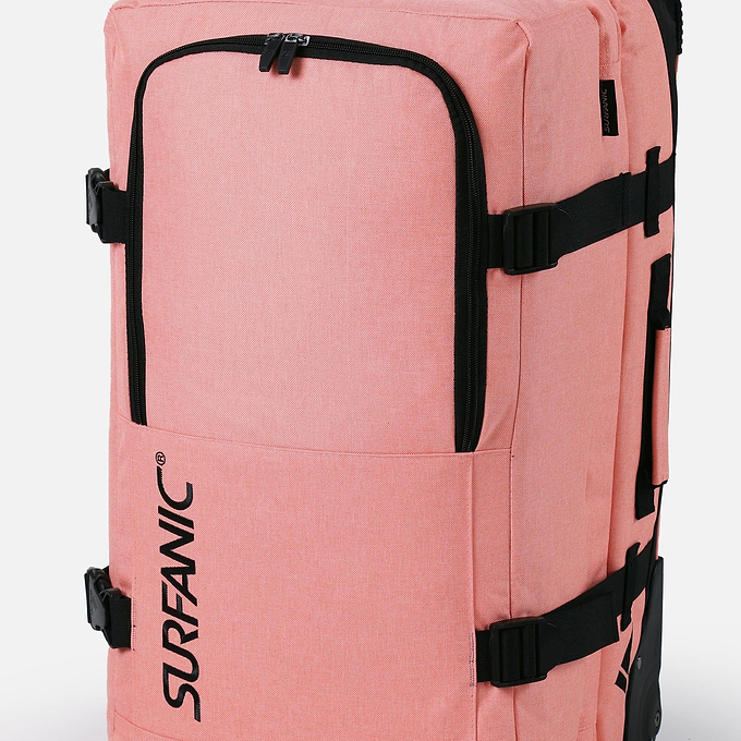 Surfanic Maxim 2.0 70L Roller Bag - Dusty Pink Marl