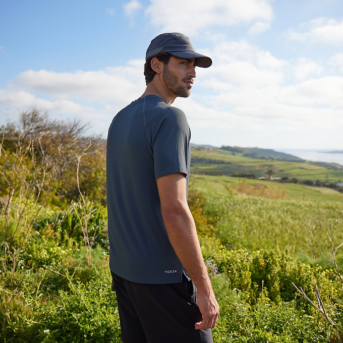 Maddox Mens Short Sleeve Performance T-Shirt - Aegean Teal