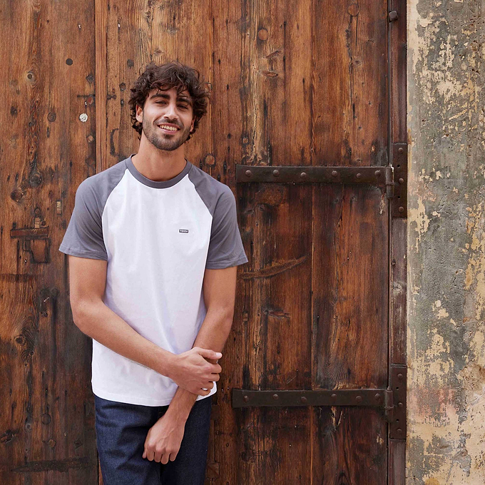 McGill Mens T-Shirt - Steel Grey/Optic White