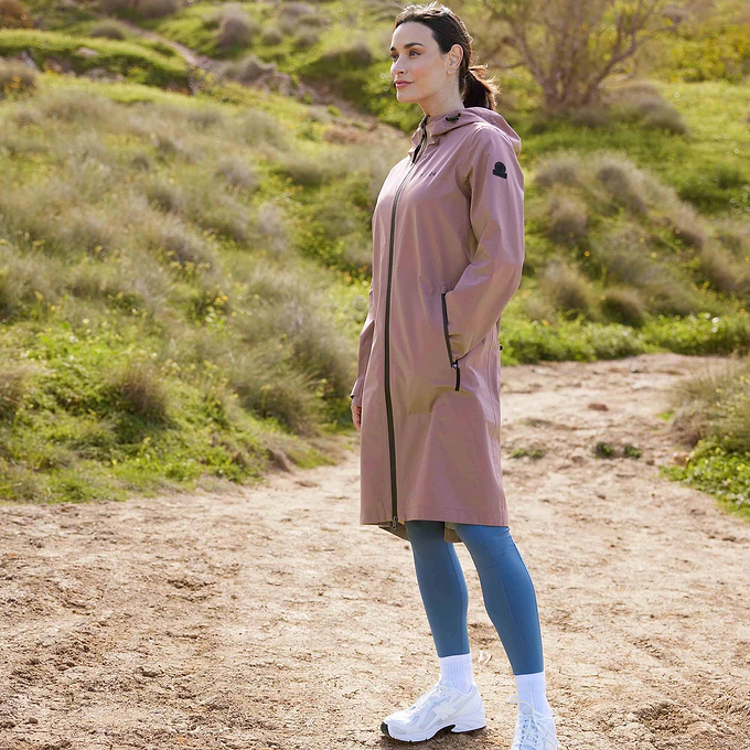 Nova Womens Waterproof Jacket - Mauve
