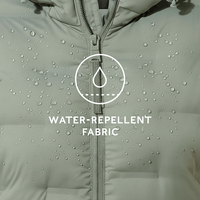 Palmer Womens Shower Resistant Insulated Jacket - Faded Khaki