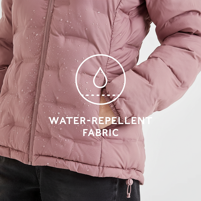 Palmer Womens Shower Resistant Insulated Jacket - Mauve