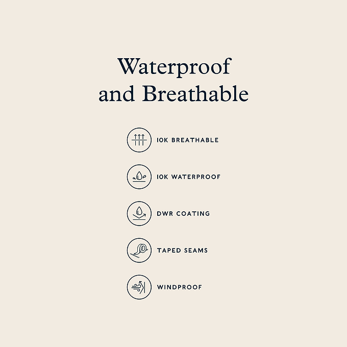 Remi Womens Classic Waterproof Car Coat - Cool Beige