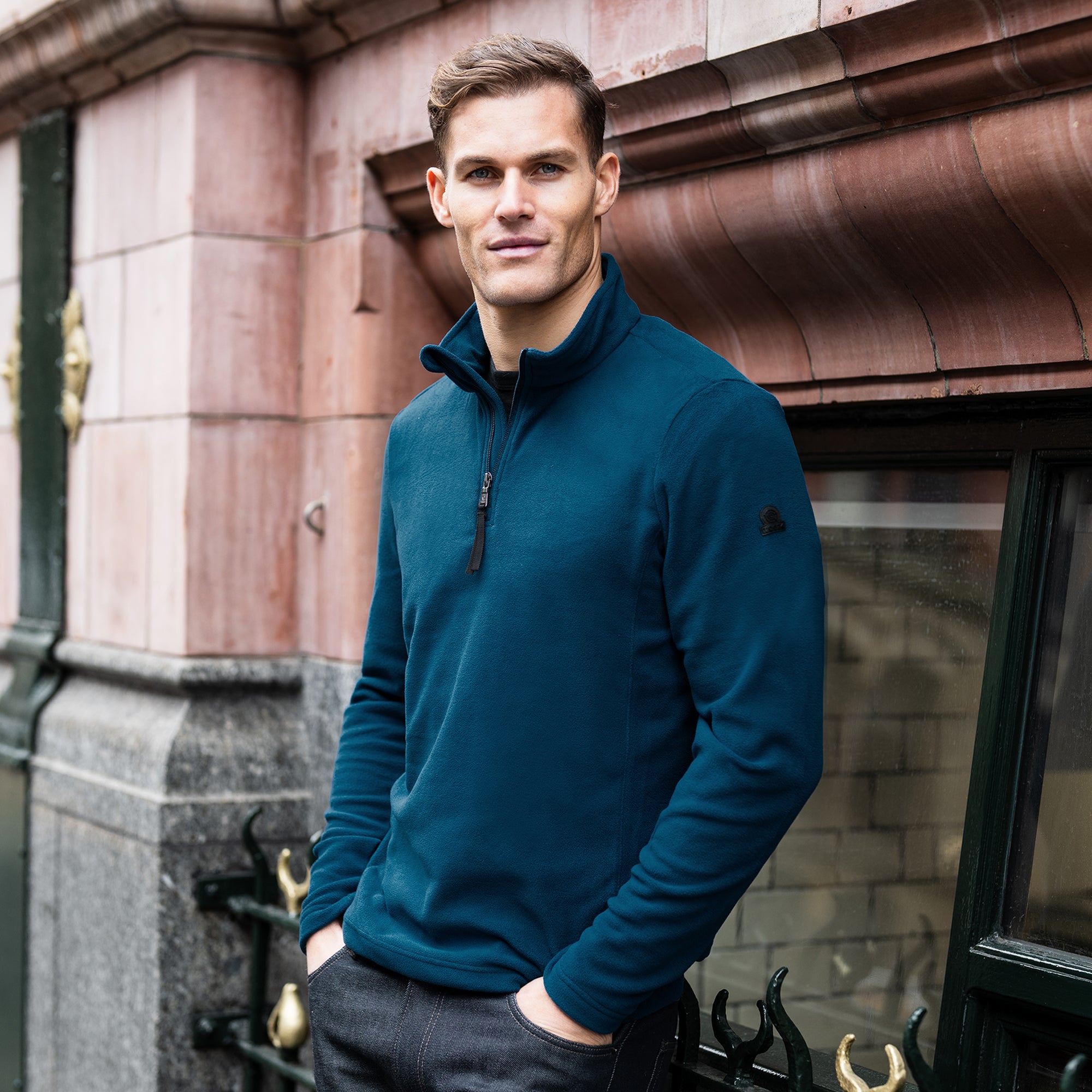 Revive-mens-zipneck---marine-