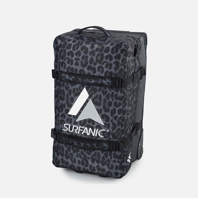 Surfanic Maxim 3.0 100L Roller Bag - Jet Black
