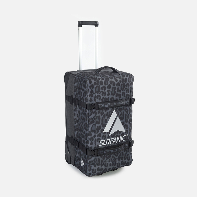 Surfanic Maxim 3.0 100L Roller Bag - Jet Black