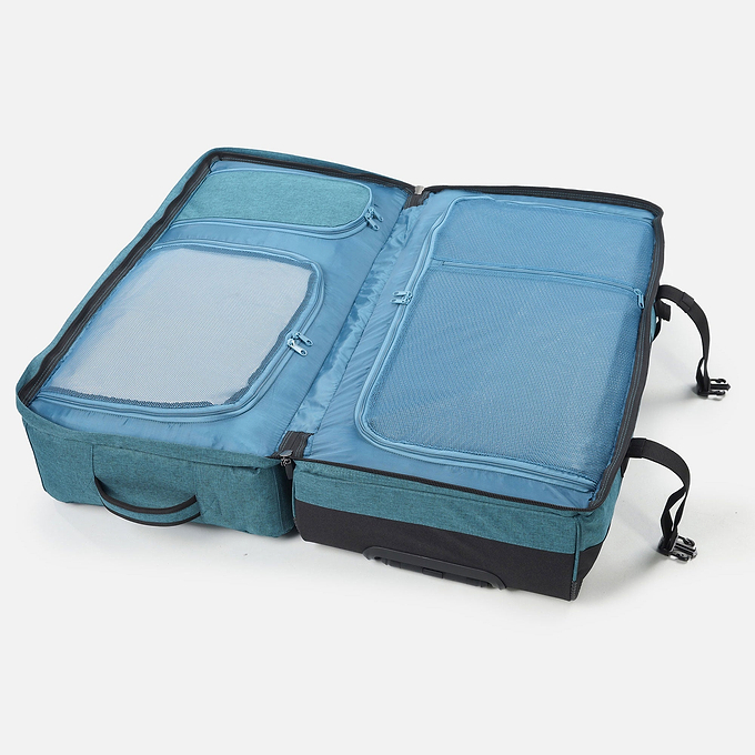 Surfanic Maxim 3.0 100L Roller Bag - Turquoise Marl