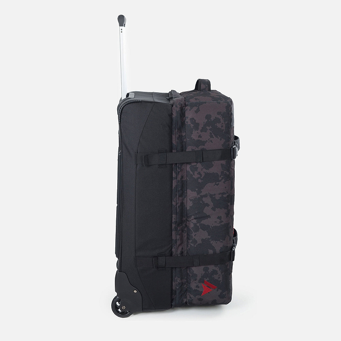 Surfanic Maxim 3.0 120L Roller Bag - Black Map