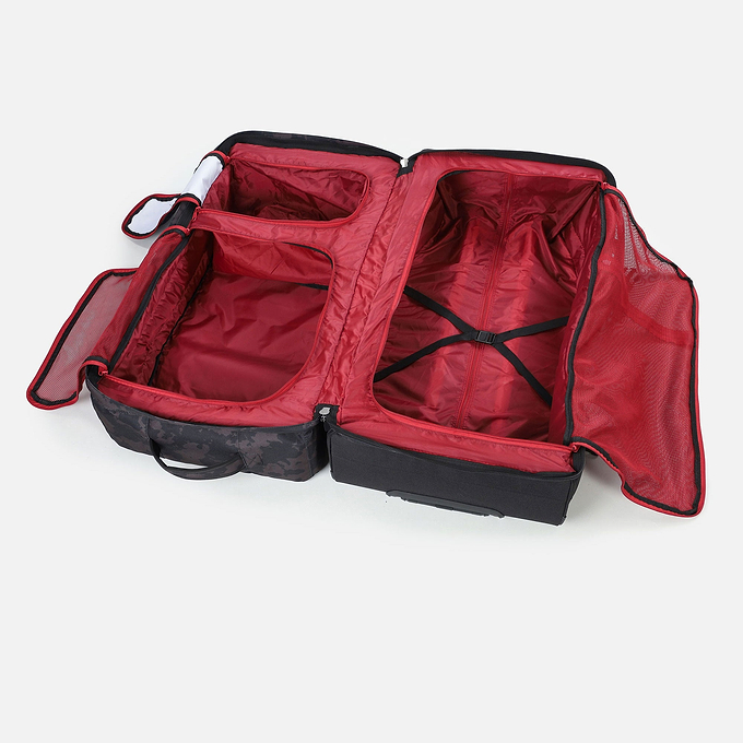 Surfanic Maxim 3.0 120L Roller Bag - Black Map