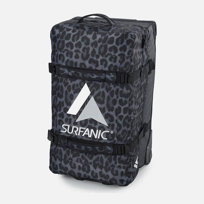 Surfanic Maxim 3.0 120L Roller Bag - Jet Black