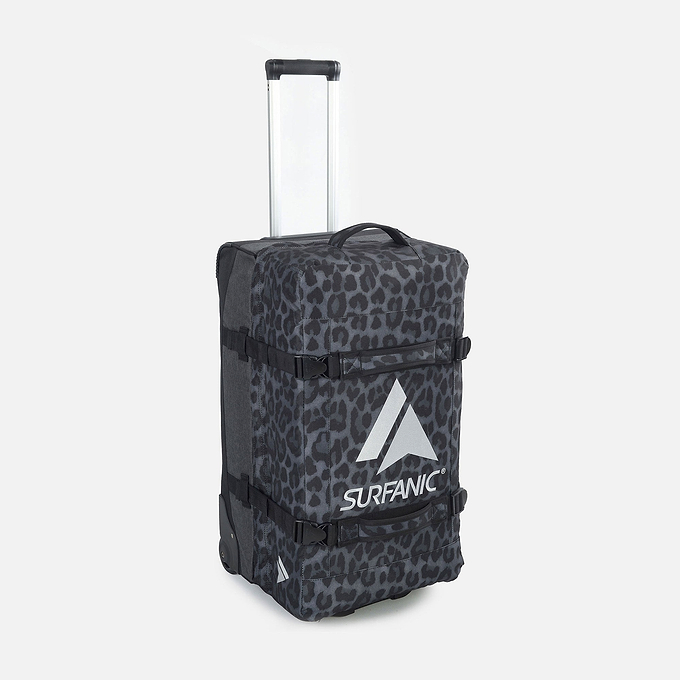 Surfanic Maxim 3.0 120L Roller Bag - Jet Black