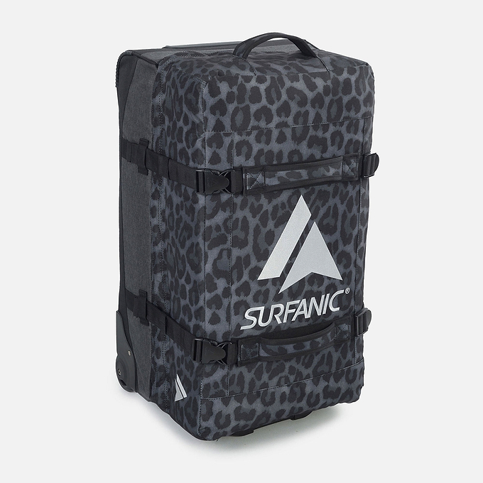 Surfanic Maxim 3.0 120L Roller Bag - Jet Black