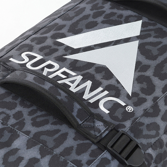Surfanic Maxim 3.0 120L Roller Bag - Jet Black