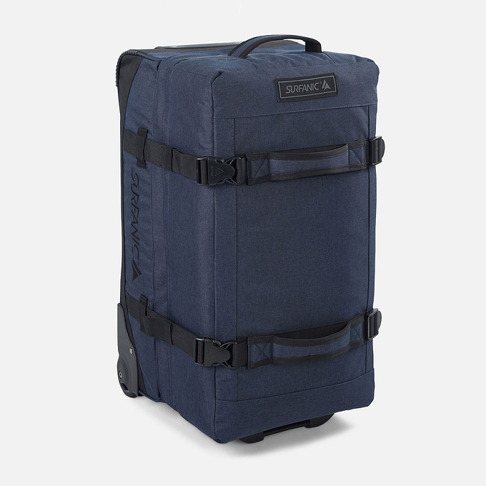 Surfanic Maxim 3.0 120L Roller Bag - Navy Marl