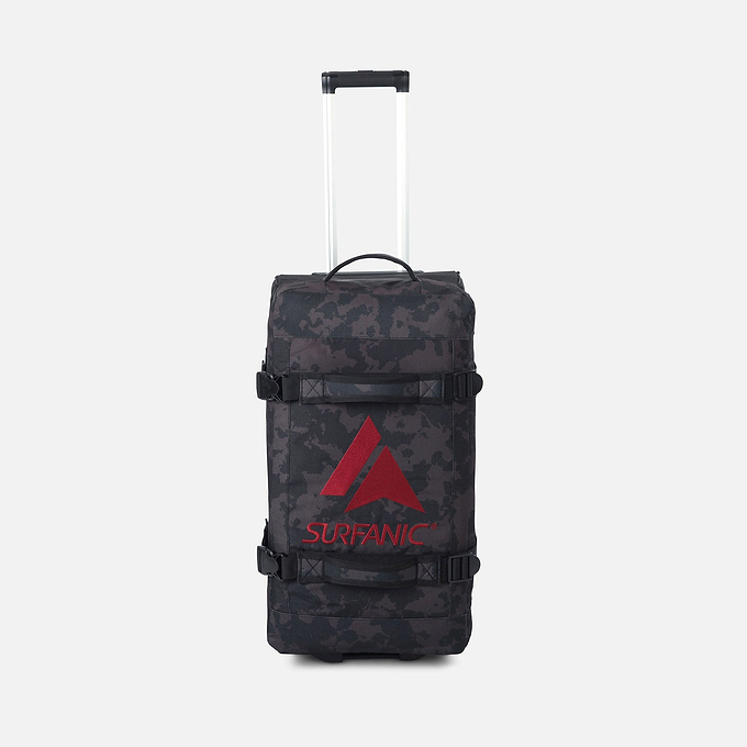 Surfanic Maxim 3.0 70L Roller Bag - Black