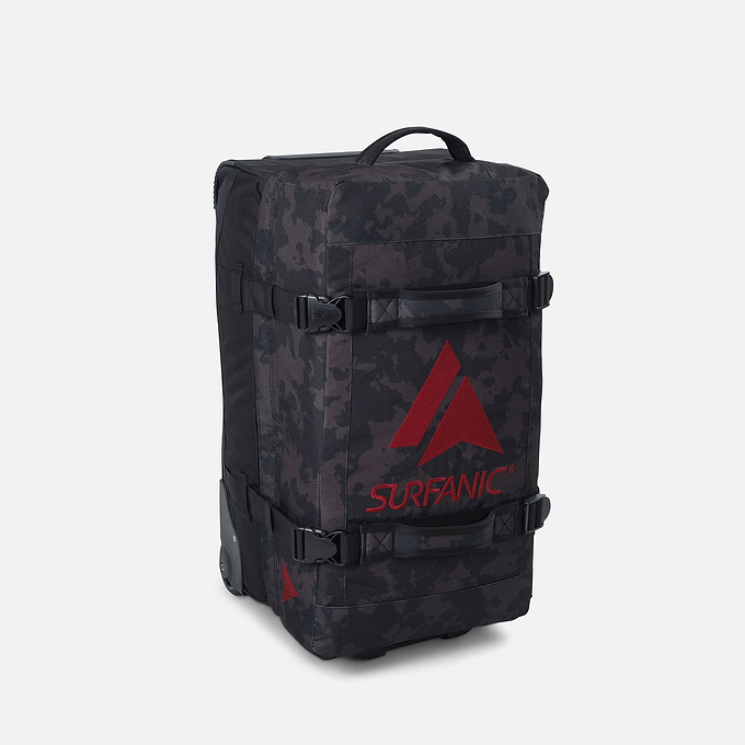 Surfanic Maxim 3.0 70L Roller Bag - Black
