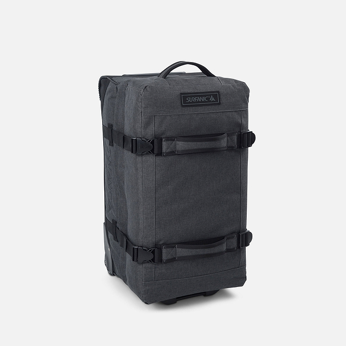 Surfanic Maxim 3.0 70L Roller Bag - Grey Marl