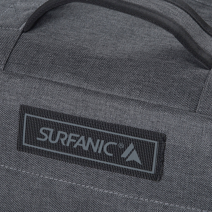 Surfanic Maxim 3.0 70L Roller Bag - Grey Marl