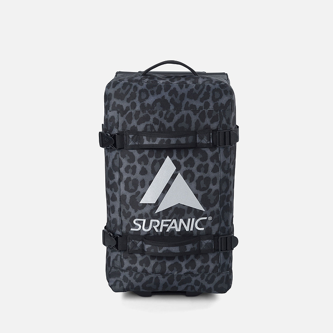 Surfanic Maxim 3.0 70L Roller Bag - Jet Black