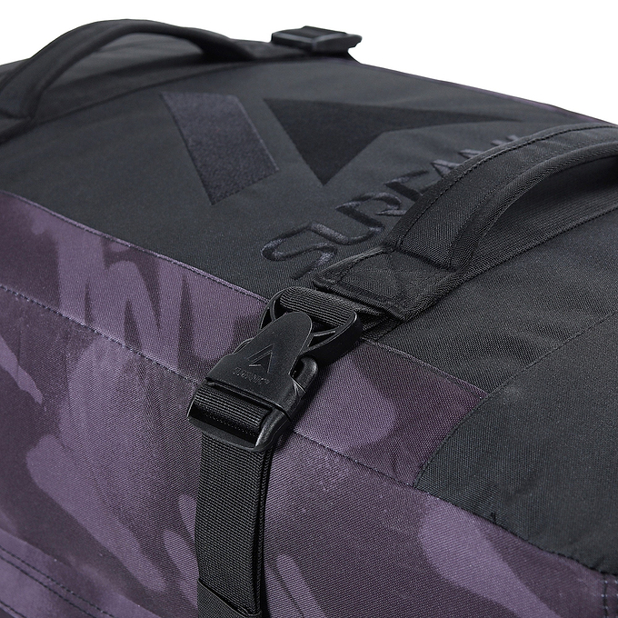 Surfanic Maxim 3.0 70L Roller Bag - Black Vandal