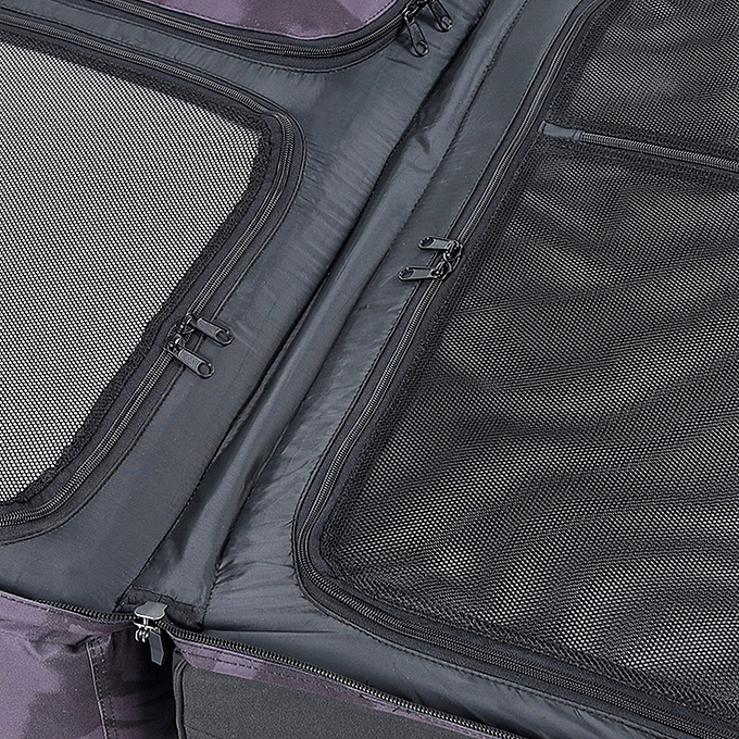 Surfanic Maxim 3.0 70L Roller Bag - Black Vandal