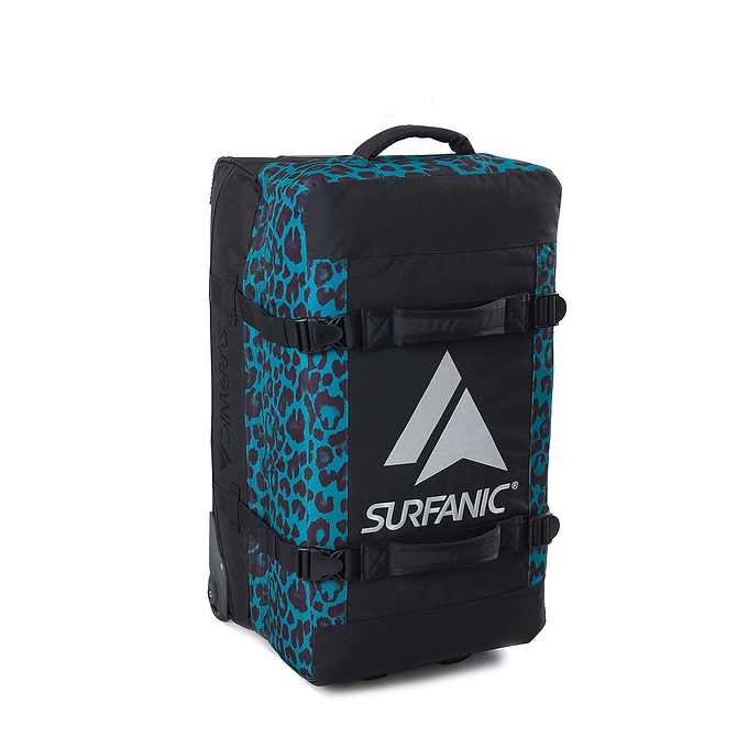 Surfanic Maxim 3.0 70L Roller Bag - Turquoise Jag