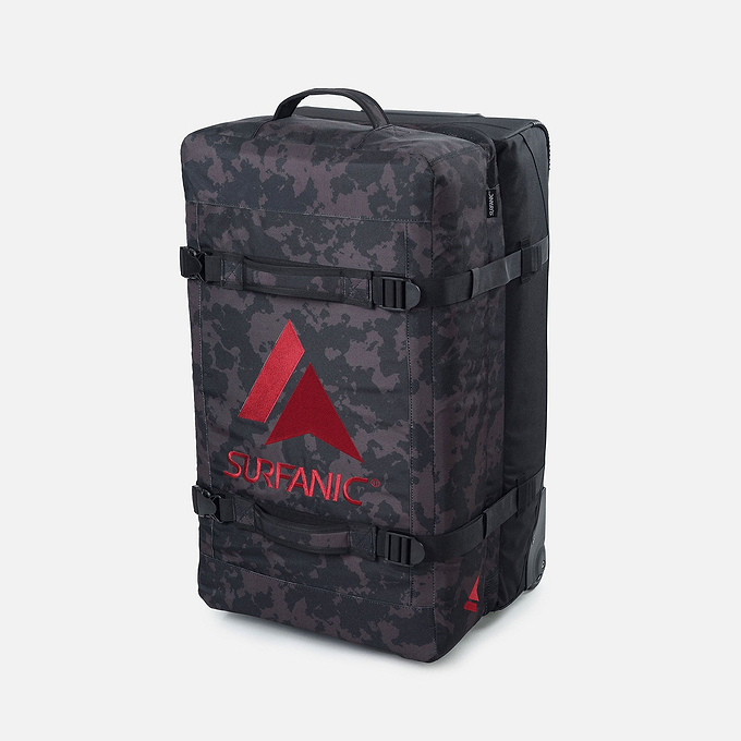 Surfanic Maxim 3.0 100L Roller Bag - Black