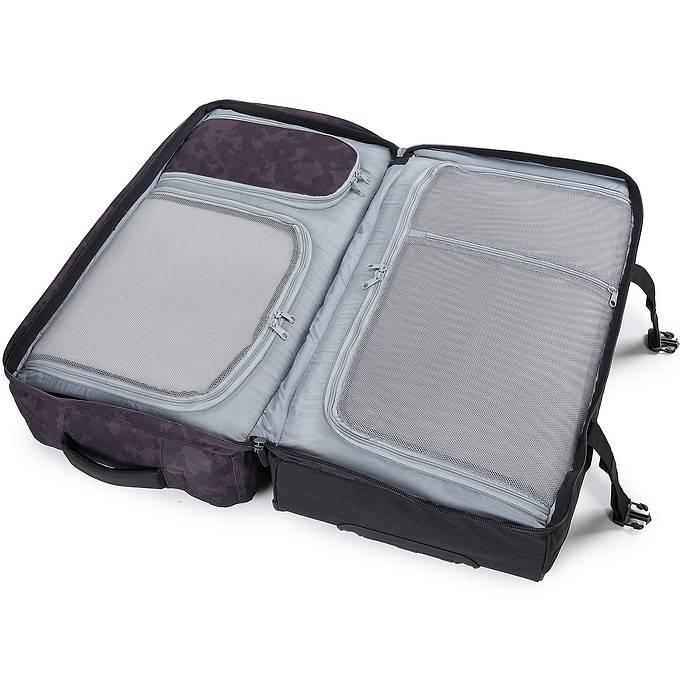 Surfanic Maxim 3.0 100L Roller Bag - Black Map