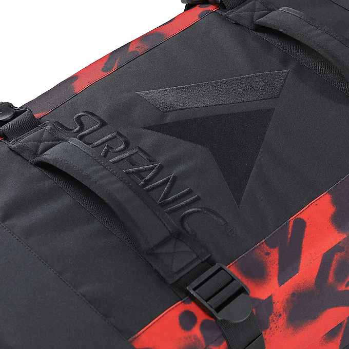 Surfanic Maxim 3.0 100L Roller Bag - Red Vandal