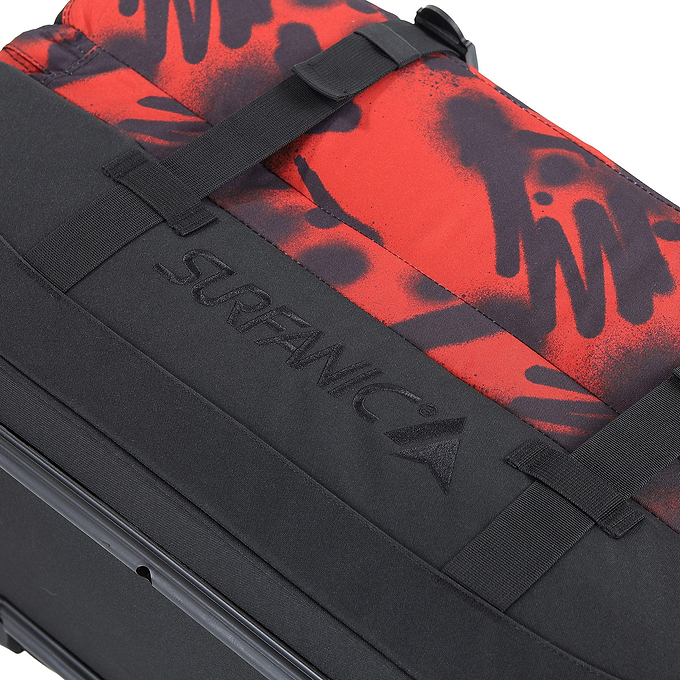 Surfanic Maxim 3.0 100L Roller Bag - Red Vandal