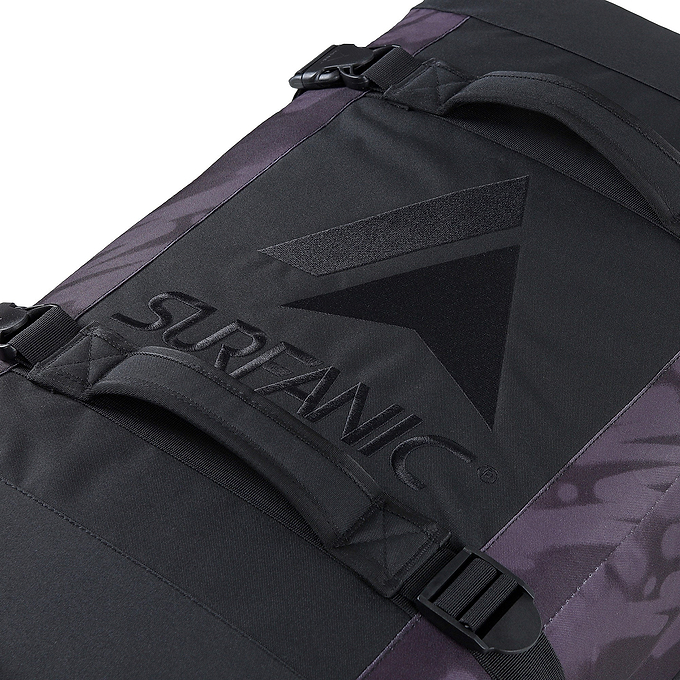 Surfanic Maxim 3.0 120L Roller Bag - Black Vandal