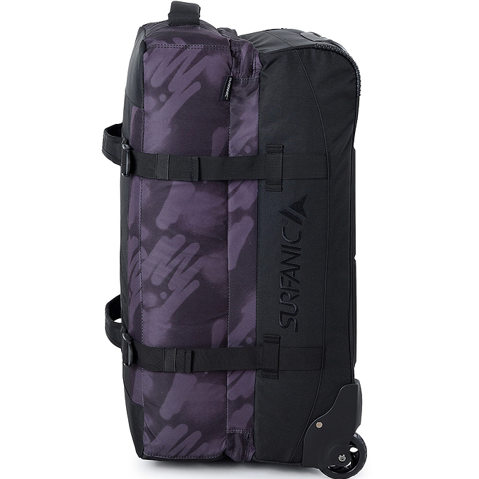 Surfanic Maxim 3.0 120L Roller Bag - Black Vandal
