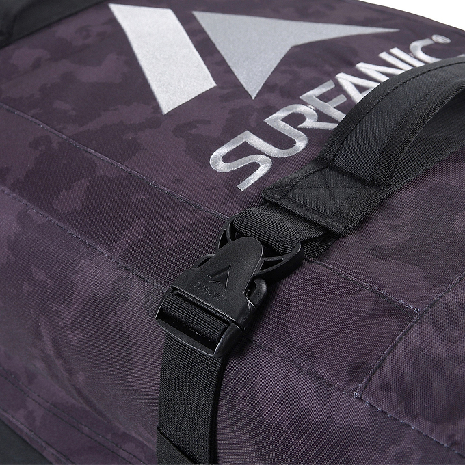 Surfanic Maxim 3.0 120L Roller Bag - Black Map