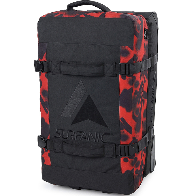 Surfanic Maxim 3.0 120L Roller Bag - Red Vandal