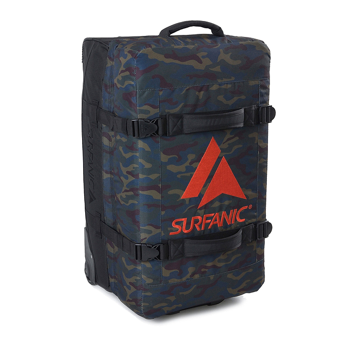 Surfanic Maxim 3.0 120L Roller Bag - Khaki Camo