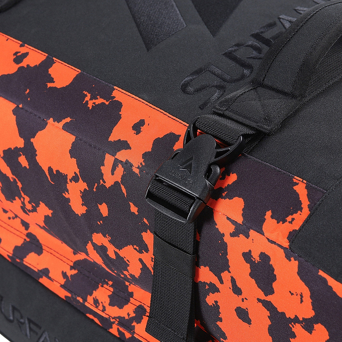 Surfanic Maxim 3.0 120L Roller Bag - Orange Map